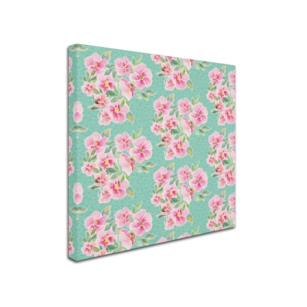 Yachal Design 'Pink Blossoms 1000' Canvas Art,35x35